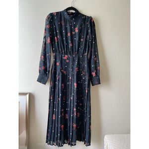 ASTR THE LABEL - Printed jacquard maxi dress